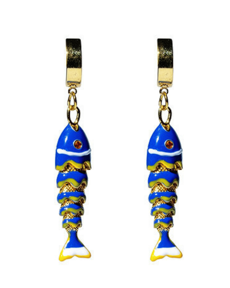 Brinco Peixe Azul