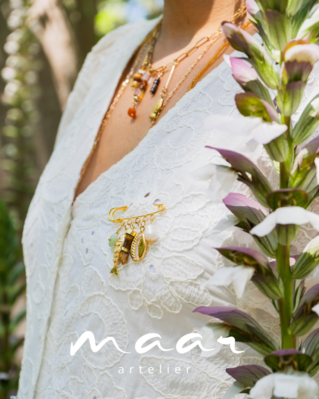 Broche Maré Cheia