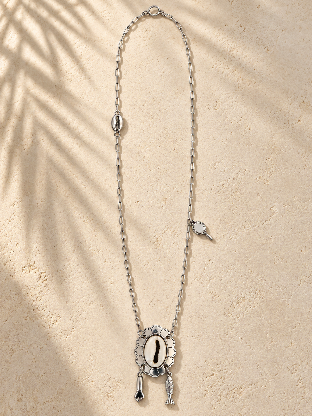 Mother of the Waters Cowrie Shell Necklace