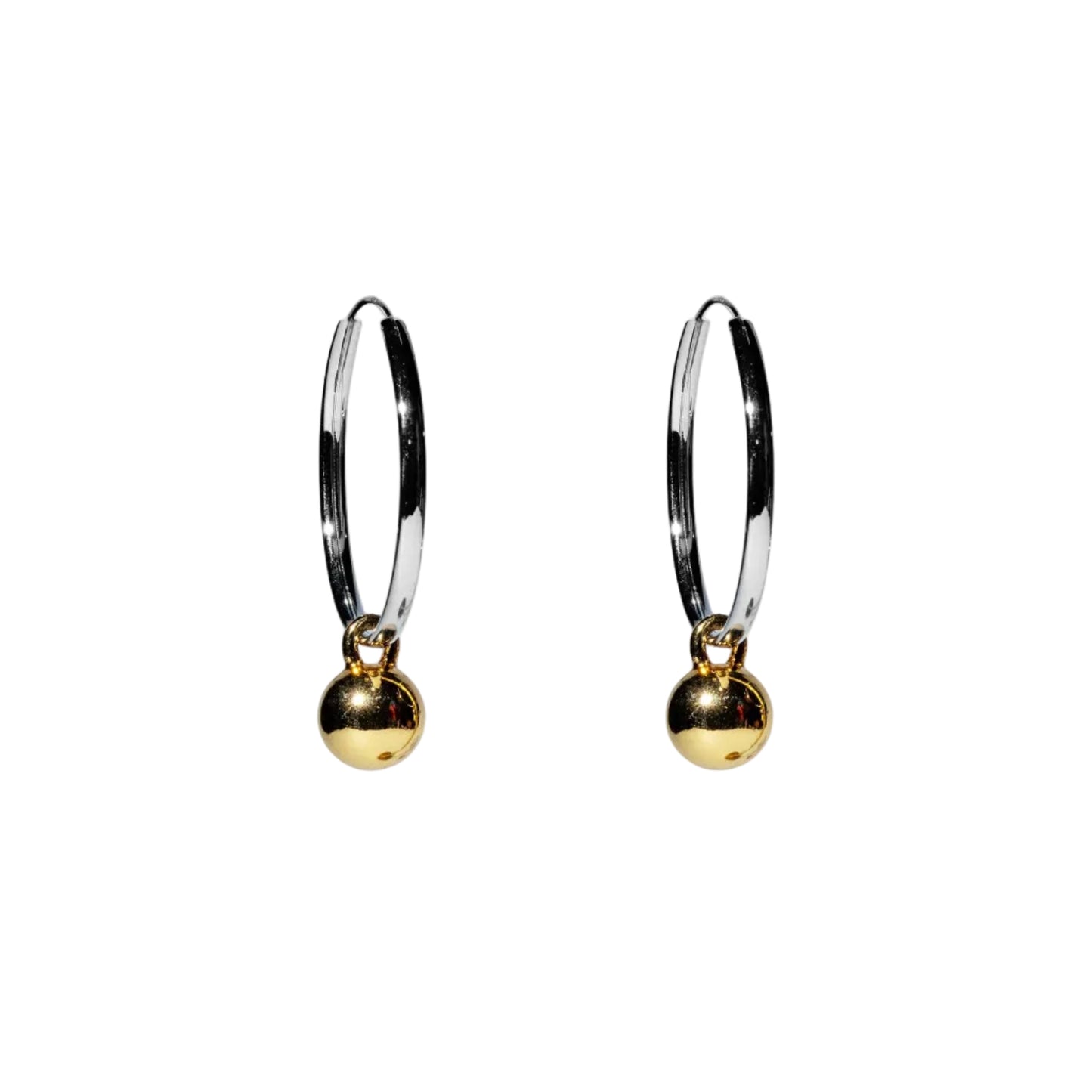 Fireball Hoop Earring