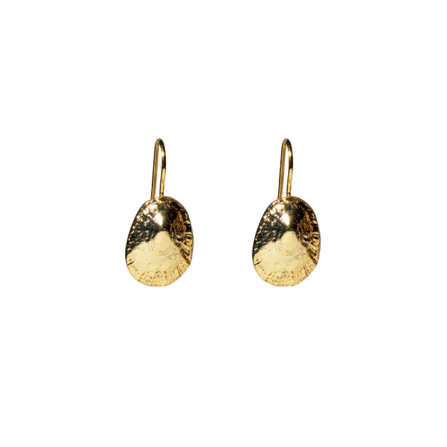 Rustic Shell Earring Gold