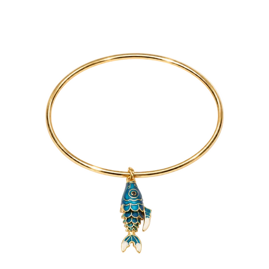 Blue Fish Bracelet
