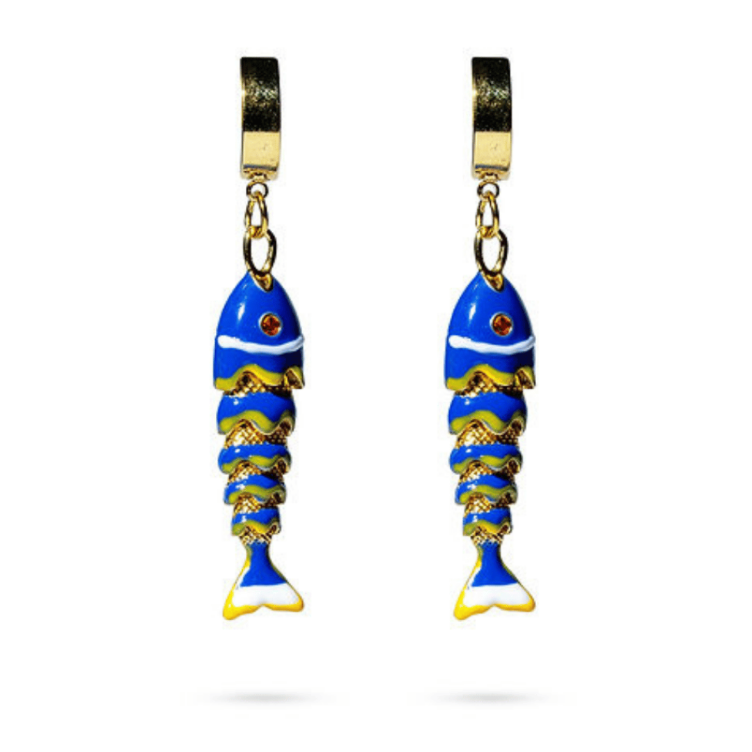Brinco Peixe Azul