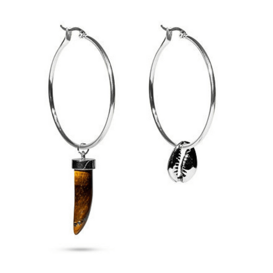 Argola Olhos de Tigre
