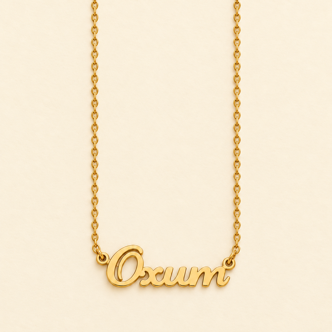 Oxum Word Necklace