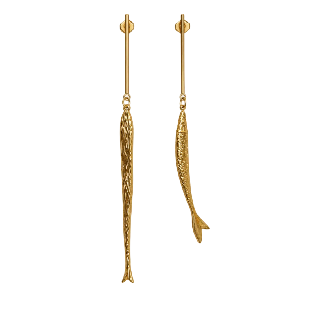 Two Fish Earring