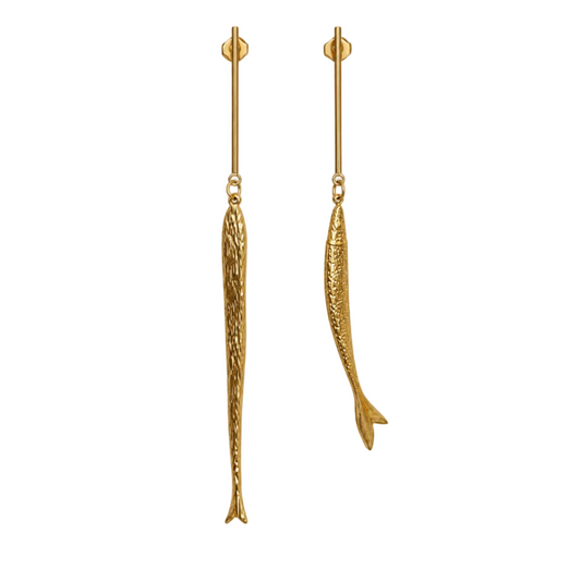 Two Fish Earring