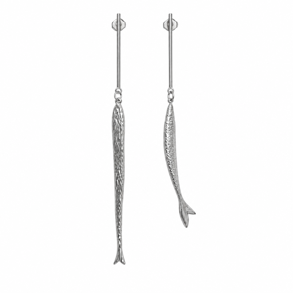 Two Fish Earring