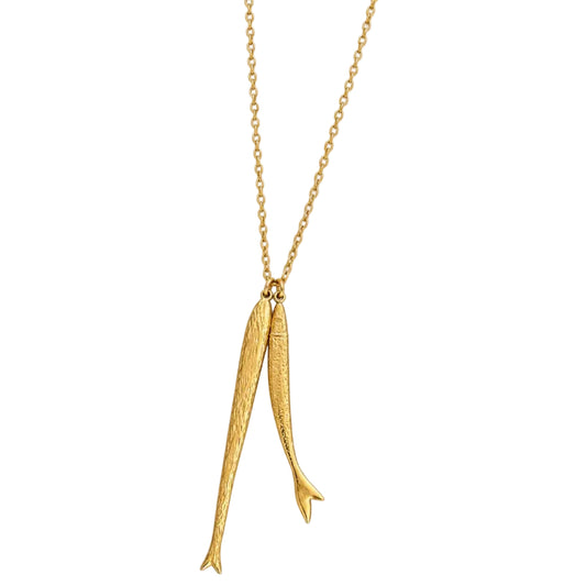 Two Fish Necklace