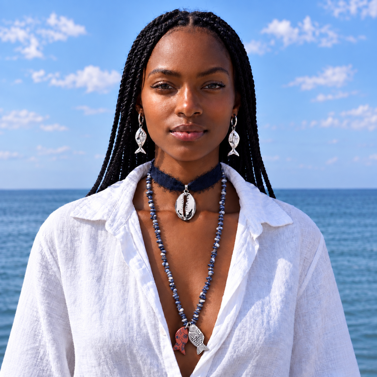 Blue Clarity Necklace