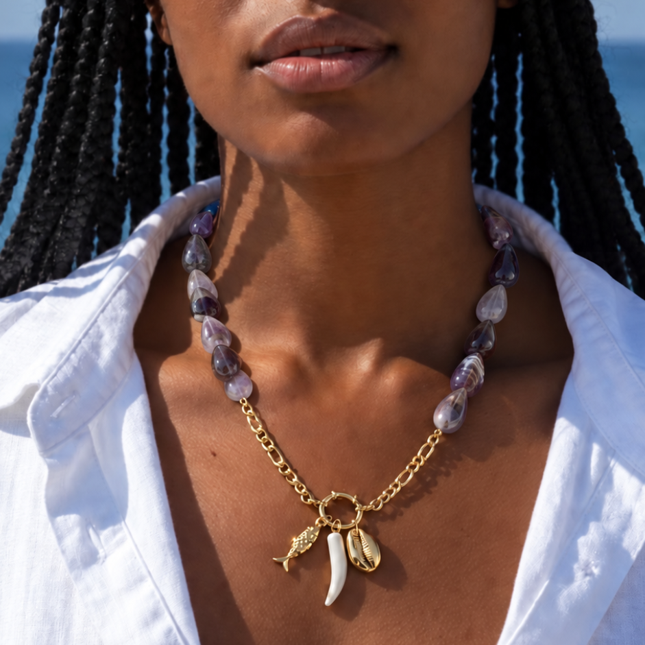 Amethyst Connection Necklace