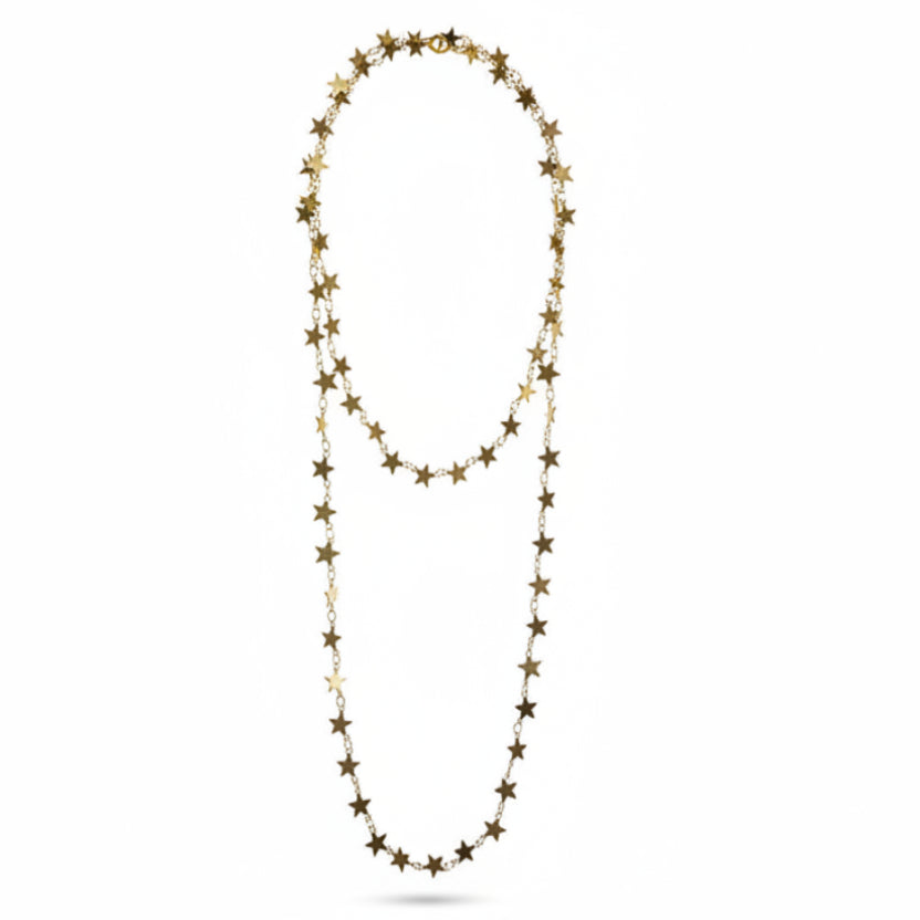 Long Starry Sky Necklace