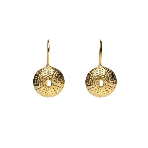 Gold Urchin Earring