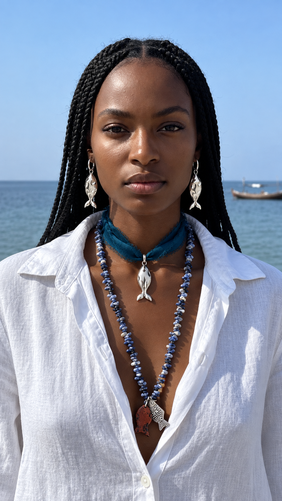 Silk Fish Choker