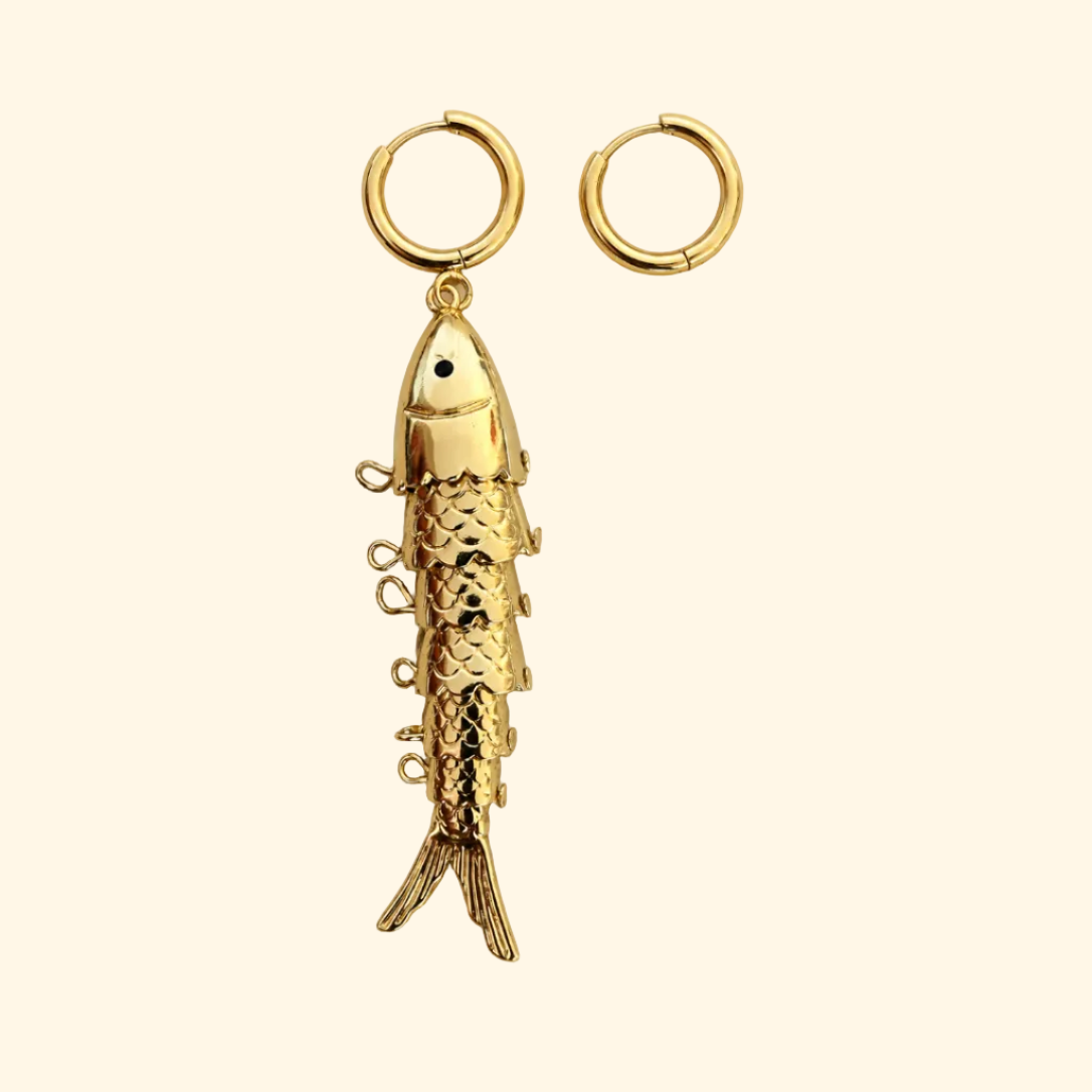 Uno Fish Earring
