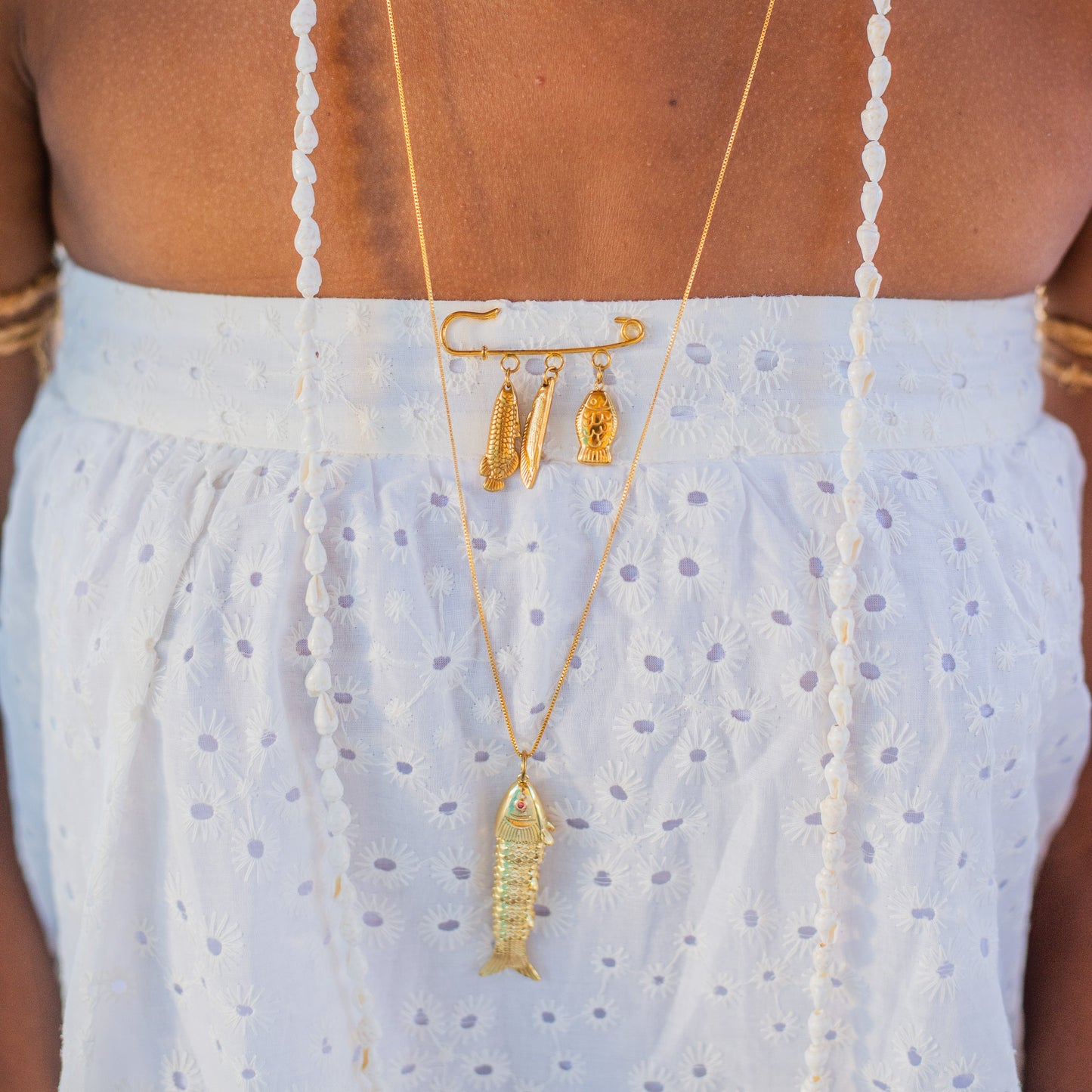 Broche Trio de Peixes