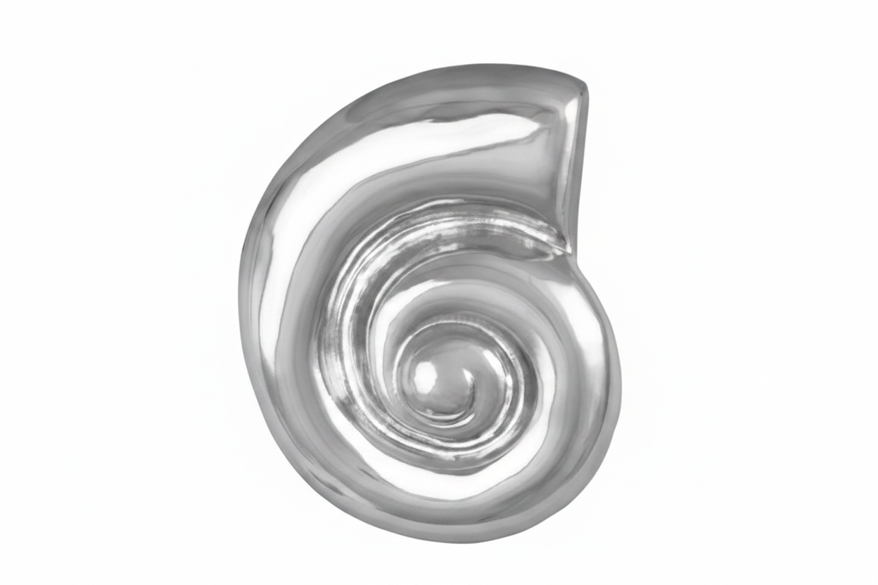 Broche Concha Espiral
